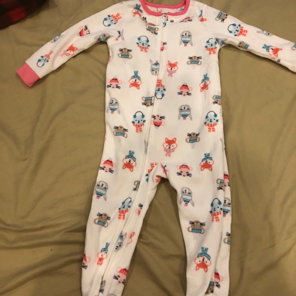 Toddlers footie pajamas